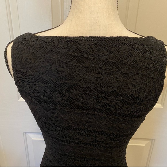Bailey 44 black lace body con dress size small - Picture 4 of 6